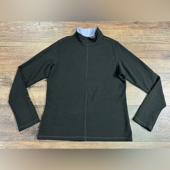 IBEX 100% Merino Wool Mock Neck - Picture 1 of 5